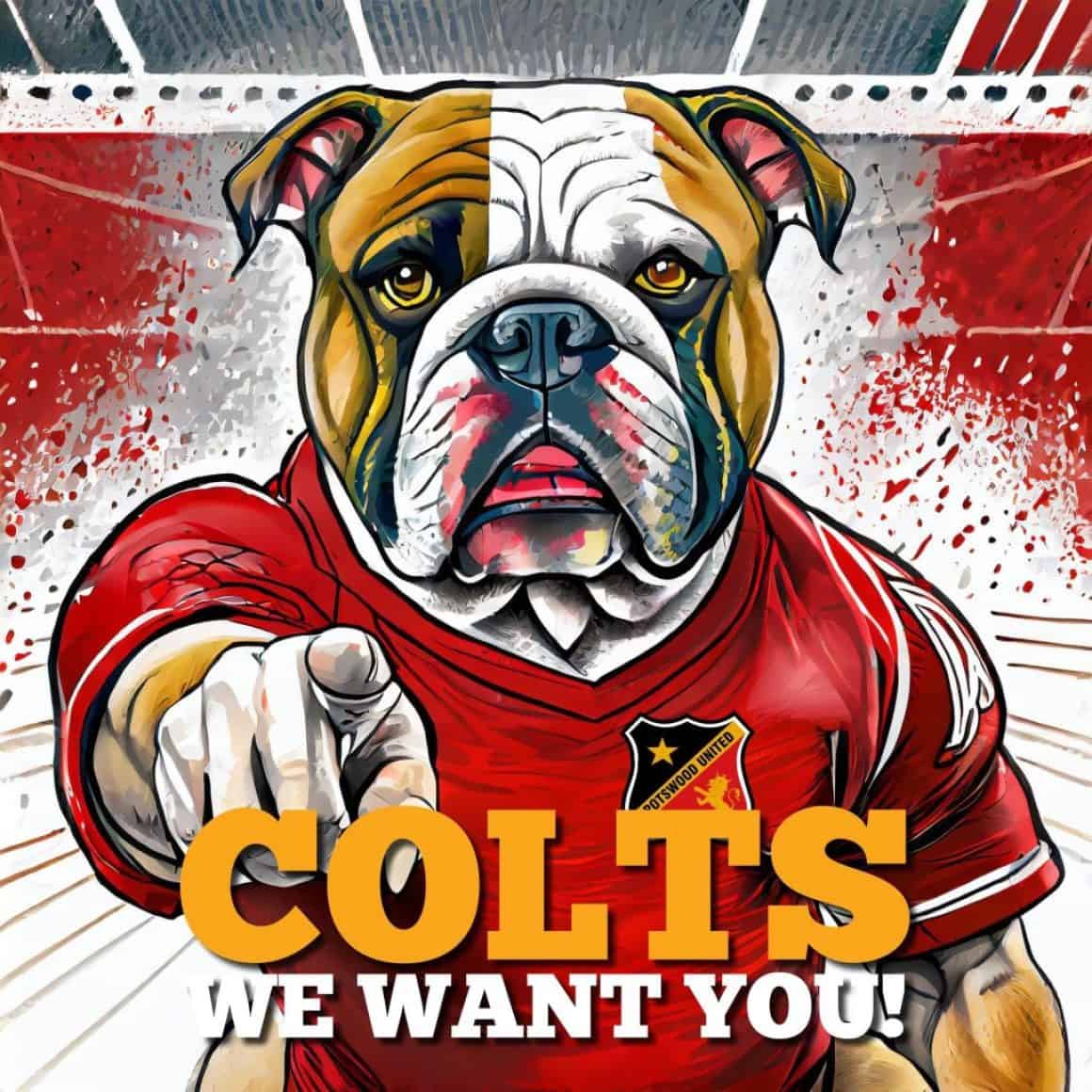 Colts – we want you!
